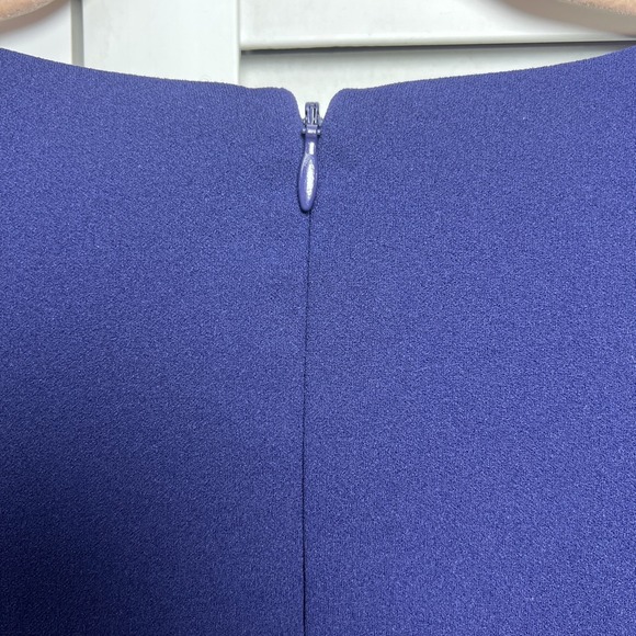 Banana Republic Bell Sleeve Stretch Sheath Dress Size 12 Deep Purple NWT - Picture 7 of 7